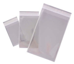 Apli Bolsas Polipropileno Transparente con Cierre Adhesivo - 80 x 120mm - Galga 120 - Alta Resistencia y Flexibilidad - Uso Alimenticio