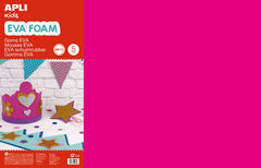 Apli Goma Eva Fucsia 600x400 - 5 Hojas de TamaÃ±o Grande y Flexible