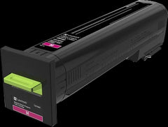 Cartouche de toner magenta originale Lexmark CS820/CX820/CX825/CX860 - 72K20M0/72K20ME