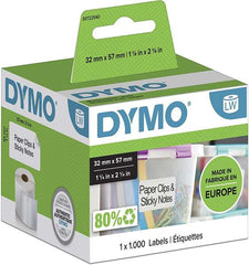 Etiquetas Autoadesivas Multiuso Originais Dymo LW 11354 - 57x32mm - 1000 Unidades - S0722540