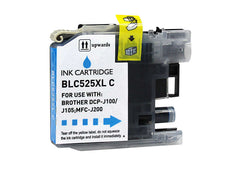 Brother LC525XL Cyan Generic Ink Cartridge - Replace LC525XLC