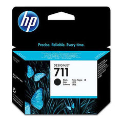 Cartucho de tinta preto original HP 711XL - CZ133A