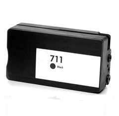 HP 711XL Black Generic Ink Cartridge - Replaces CZ133A/CZ129A