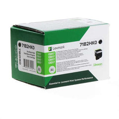 Cartouche de toner noire originale Lexmark CS417/CX417/CS517/CX517 - 71B2HK0/71B0H10