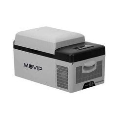 Muvip Nevera Portatil con Compresor 20L Bluetooth, USB - Temperatura -20Âº/+20Âº - Conexion 12/24/220V - Consumo 45W - Proteccion Bateria del Vehiculo - Compresor Silencioso - Medidas 59.8x32x32cm - Color Gris