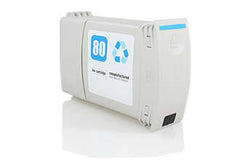 HP 80 Cyan Generic Ink Cartridge - Replace C4846A