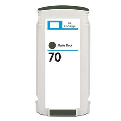 HP 70 Matte Black Generic Pigment Ink Cartridge - Replacement C9448A