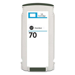 HP 70 Black Photo Generic Pigment Ink Cartridge - Replacement C9449A