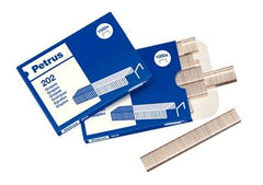 Petrus Caja de 1000 Grapas 202 Galvanizadas - Hasta 10 Hojas - Patilla de 4mm
