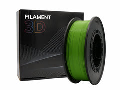 Filamento PLA 3D - Diâmetro 1,75mm - Carretel de 1kg - Cor Verde Maçã