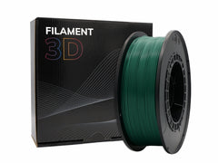 Filament PLA 3D - Diamètre 1,75 mm - Bobine 1kg - Couleur Vert Foncé