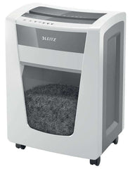 Leitz Office PRO P5 Destructora de Papel - Inteligente, Silenciosa y Segura - Destruye 15 Hojas - Papelera de 30 L - Micro Corte Nivel de Seguridad Din P5 - Funcionamiento Super Silencioso