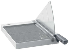 Leitz Precision Home A4 Guillotina de Papel A4 - Corta hasta 8 Hojas - Cuchilla de Acero Inoxidable Templado - Compacta y Ligera - Color Gris Antracita