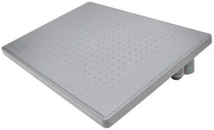 Kensington Reposapies Smartfitâ„¢ Solemateâ„¢ - Amplia Superficie de Apoyo - Altura Ajustable de 10cm a 14cm - Base Antideslizante - Mejora Postura y Circulacion - Color Gris