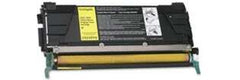 Lexmark C734/C736/X738 Amarillo Generic Toner Cartridge - Replace C734A1YG/C736H1YG