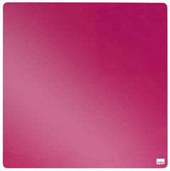 Nobo Tile Mini Pizarra Magnetica 360x360mm - sin Marco - Almohadillas e Imanes Incluidos - Diseño Creativo y Colorido - Fucsia