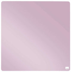 Nobo Mini Pizarra Magnetica Tile 360x360mm - sin Marco - Almohadillas Adhesivas e Imanes - Diseño Creativo y Colorido - Rosa