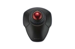 Kensington Orbit Raton Trackball Inalambrico Dual Bluetooth 3.0 y 2,4GHz 1600dpi - Anillo de Desplazamiento - Bola de 40mm - ReposamuÃ±ecas Extraible - Uso Ambidiestro - Color Negro/Rojo