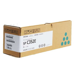 Ricoh SP C352E Cyan Original Toner Cartridge - 408216/SP C352E