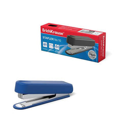 Erichkrause Grapadora â„–10 - Hasta 15 Hojas - Plastico Resistente a Golpes - Mecanismo de Acero - Capacidad 50 Grapas - Garantia 2 AÃ±os - Varios Colores/DiseÃ±os Disponibles