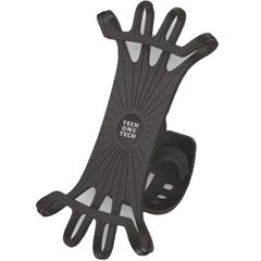 TechOneTech Soporte Universal de Smartphone hasta 7" para Bicicletas/Patinetes - DiseÃ±o Antideslizante y Antivibracion - Color Negro