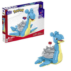 Mattel Mega Construx Wonder Builders Pokemon Lapras - Figura de Construccion - TamaÃ±o 20cm aprox. - 527 Piezas