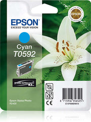 Cartouche d'encre cyan originale Epson T0592 - C13T05924010