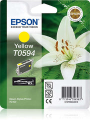 Epson T0594 Amarillo Original Ink Cartridge - C13T05944010