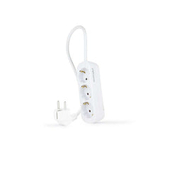 Nanocable Regleta 3 Tomas - 1.4m - Color Blanco