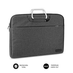 Subblim Funda para Portatil Business - DiseÃ±o Moderno y Elegante - Compatible con Portatiles de hasta 15,6" - Proteccion Total - Color Negro