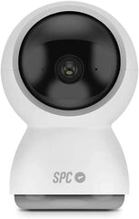 SPC Lares 360 Camara de Vigilancia Wifi - Giro 360Âº - Full HD 1080P - Seguimiento de Personas - Vision Nocturna - DiseÃ±o Discreto - Control desde tu Smartphone - Color Blanco