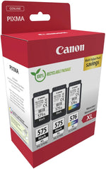 Canon PG575XL/CL576XL Multipack of 3 Original Ink Cartridges - 5437C004