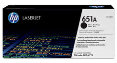 HP CE340A Black Original Toner Cartridge - 651A