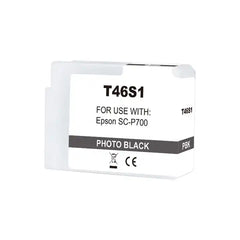 Epson T46S1 Black Photo Generic Pigment Ink Cartridge - Replace C13T46S100