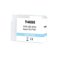 Epson T46S5 Cartouche d'encre pigmentée générique cyan clair – Remplace C13T46S500