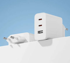 Xiaomi 67W GaN 2C1A Cargador de Pared para Smartphone USB-A 67W + Cable - Tecnologia GaN - Compacto y Portatil