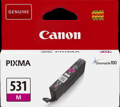 Cartucho de tinta original Canon CLI531 Magenta - 6120C001/CLI531M