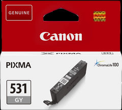 Cartucho de tinta Canon CLI531 cinza original - 6122C001/CLI531GY