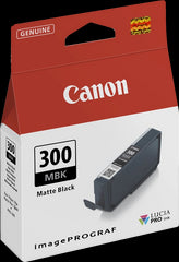 Canon PFI300 Cartouche d'encre noire mate originale - 4192C001/PFI300MBK