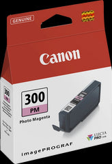 Canon PFI300 Magenta Photo Cartucho de Tinta Original - 4198C001/PFI300PM