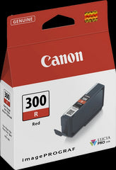 Canon PFI300 Red Original Ink Cartridge - 4199C001/PFI300R