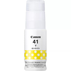 Bouteille d'encre jaune originale Canon GI41 - GI41Y/4545C001