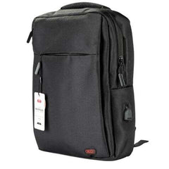 XO Mochila para Portatil - hasta 15.6" - Impermeable y Resistente - Carga Rapida USB - DiseÃ±o Ergonomico - Color Negro