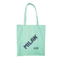 Milan Coleccion 430 Tote Bag Bolsa de Tela - TamaÃ±o  50x38x41cm - Asa Larga 27cm - Tejido 'ripstop' - Color Verde