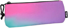 Milan Sunset Estuche PequeÃ±o Plano Rectangular - Tejido Resistente a las Roturas y Rasgaduras - Medidas 23x9x1.3cm - Color Rosa