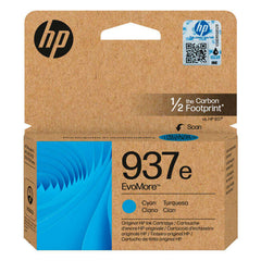 HP 937e Cyan Original Ink Cartridge - 4S6W6NE