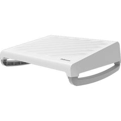 Fellowes Breytaâ„¢ Reposapies con Plataforma Ergonomica - Ajustable en 3 Posiciones - Plegable para Ahorrar Espacio - Opcion de Balanceo - Color Blanco