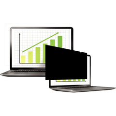 Fellowes Filtro de Privacidad para Pantalla - Vision Lateral Oscurecida Desde 30Âº - Protege de Polvo y AraÃ±azos - Reduce Brillos - Facil de Colocar y Retirar - 292mmx165mm