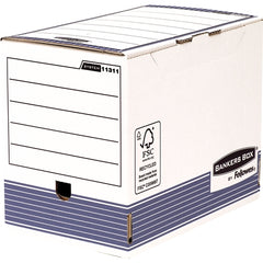 Bankers Box Caja de Archivos TamaÃ±o A4 Fastfold - Montaje Automatico - Certificacion FSC - Dimensiones Internas 26x20x31.50cm - Dimensiones Externas 26.50x20.60x32.70cm - Lomo de 200mm