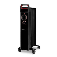 Orbegozo RUN 1500 Radiador de Aceite Eficiente - Potente y Silencioso - Proteccion contra Sobrecalentamiento y Antivuelco - Facil de Transportar - DiseÃ±o Atractivo